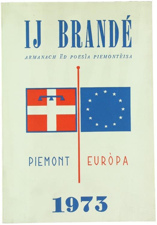 Ij Brandé. Armanach Á‹d Poesìa Piemontéisa 1973 - copertina