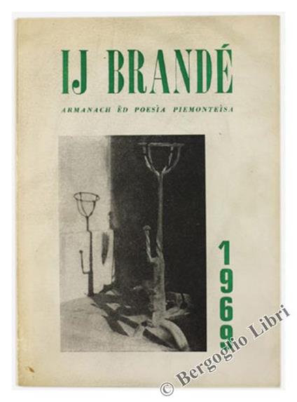 Ij Brandé. Armanach Á‹d Poesìa Piemontéisa. 1969 - copertina