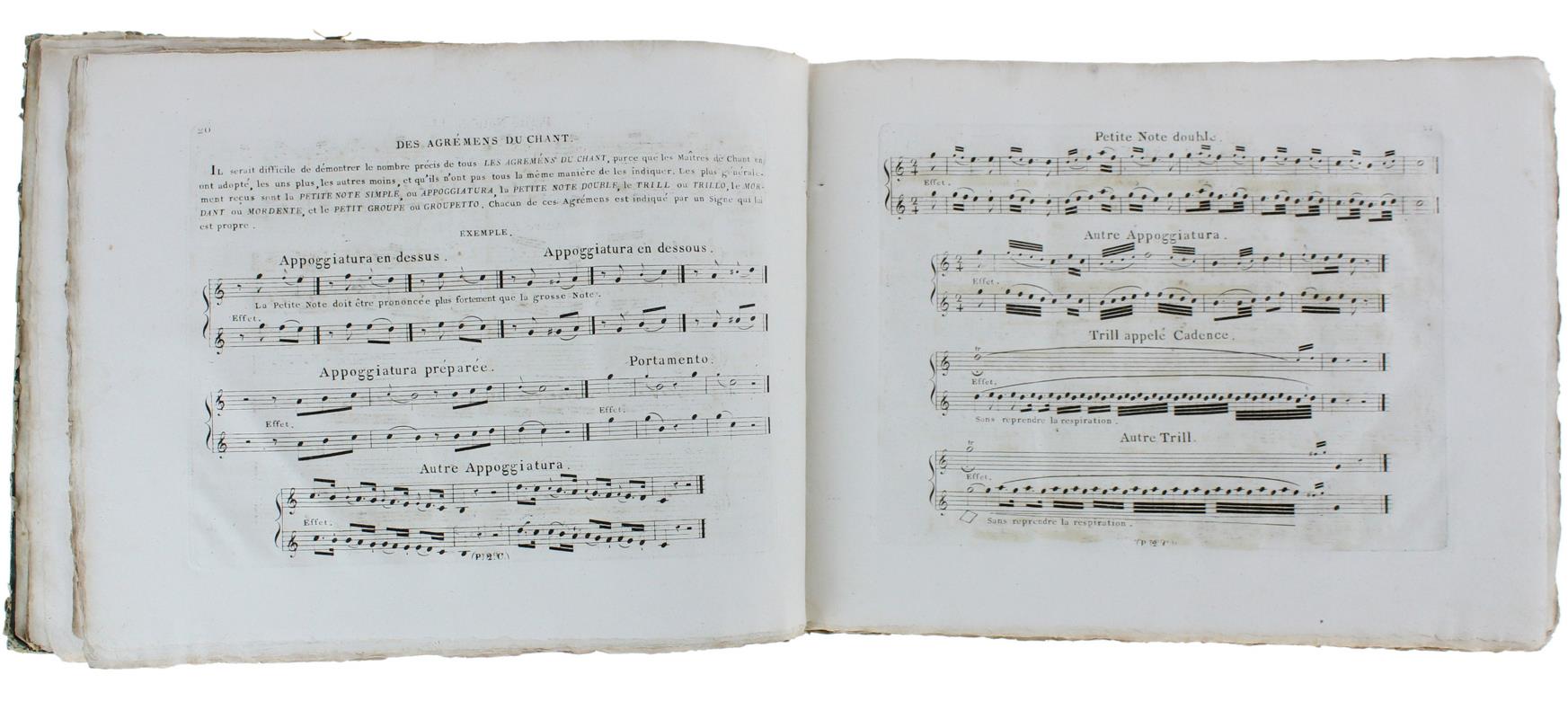 Nouvelle Edition Des Solfeges D'Italie Composés Par Leo, Hasse, Durante, Scarlatti, Porpora, Mazoni, Caffaro... Revue Et Corrigée, Gravée Par Richomme