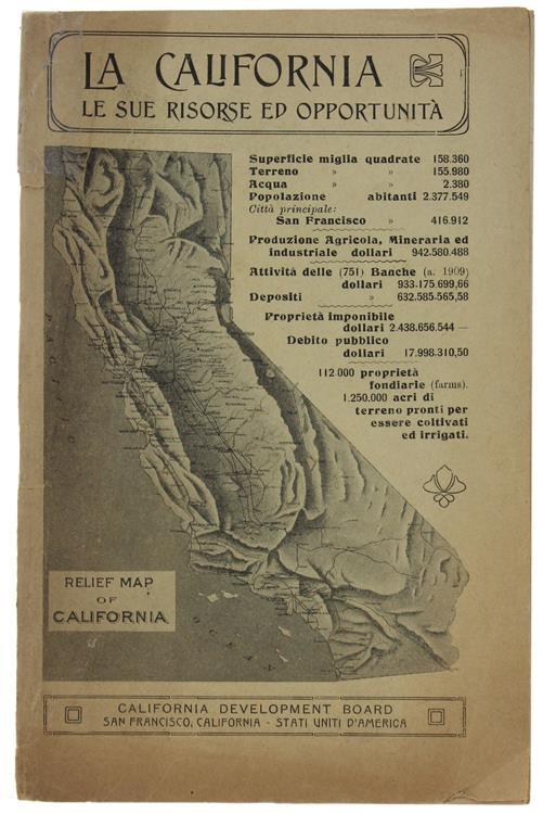 La California E Le Sue Opportunità - Renato Giorgio - copertina