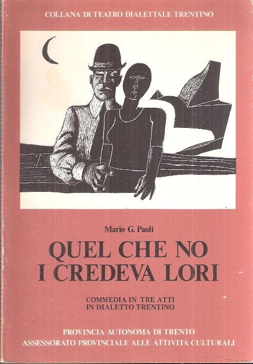 Quel Che No I Credeva Lori - Mario Paoli - copertina