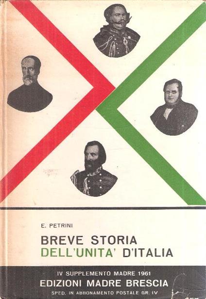 Breve Storia Dell'unità D'italia - Enzo Petrini - copertina