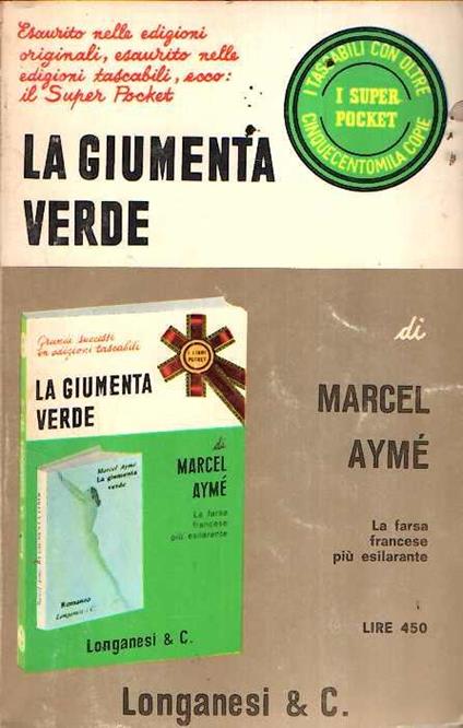 La Giumenta Verde - Carl Ausserer - copertina