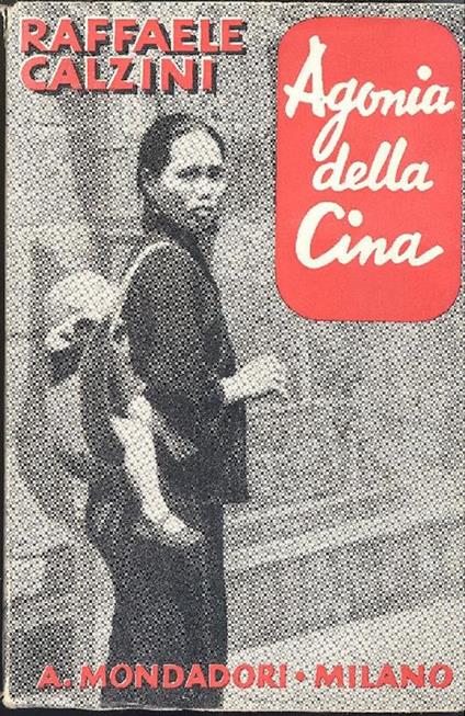 Agonia della Cina - Raffaele Calzini - copertina