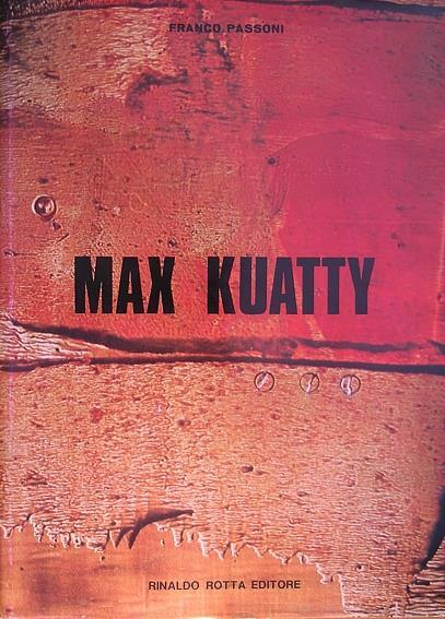 Max Kuatty - Franco Passoni - copertina