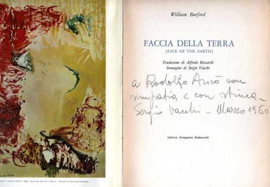 Faccia della terra (Face of the Earth) - William Burford - copertina