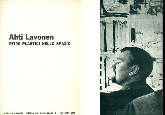 Ahti Lavonen. Ritmi plastici nello spazio - Ahti Lavonen - copertina