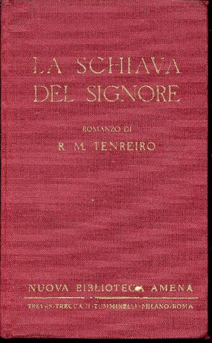 La Schiava del Signore - Ramón Maria Tenreiro - copertina