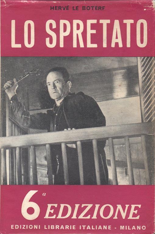 Lo spretato. Romanzo - Hervé Le Boterf - copertina