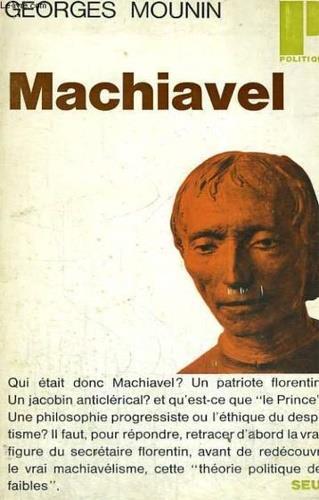 Machiavel - Georges Mounin - copertina