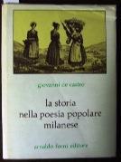 La Storia della Poesia popolare Milanese - Giovanni De Castro - copertina