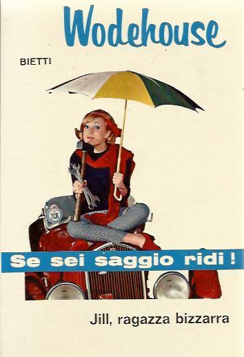 Jill, ragazza bizzarra - Pelham G. Wodehouse - copertina