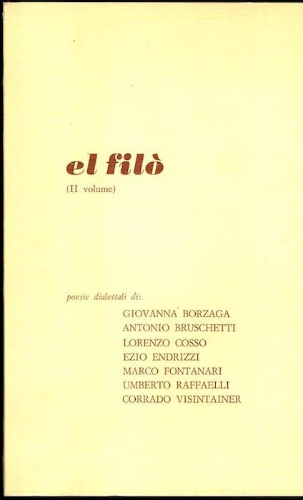El filò - Nando da Ala - copertina