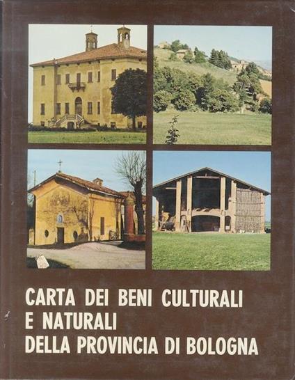 Carta generale dei beni culturali e naturali del territorio della provincia di Bologna - copertina