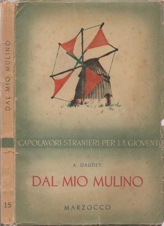 Dal mio mulino - Alphonse Daudet - copertina