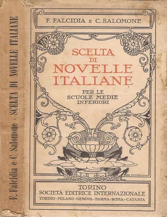 Scelta di Novelle Italiane - F. Falcidia - copertina
