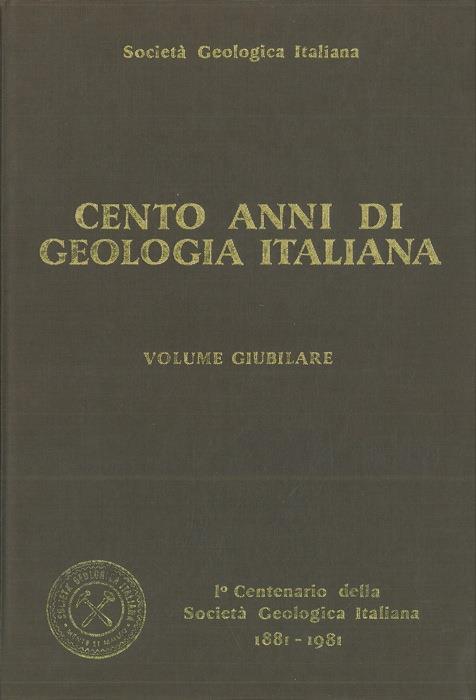 Cento anni di geologia italiana. Volume giubilare - copertina