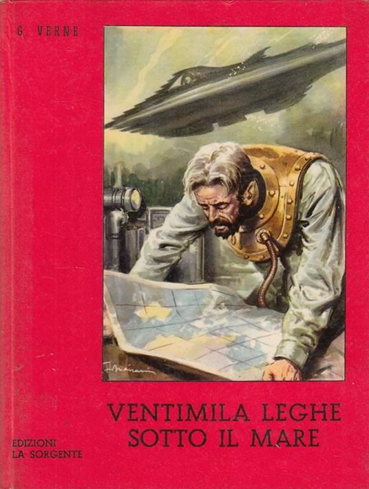 Ventimila Leghe Sotto Il Mare - Jules Verne - copertina