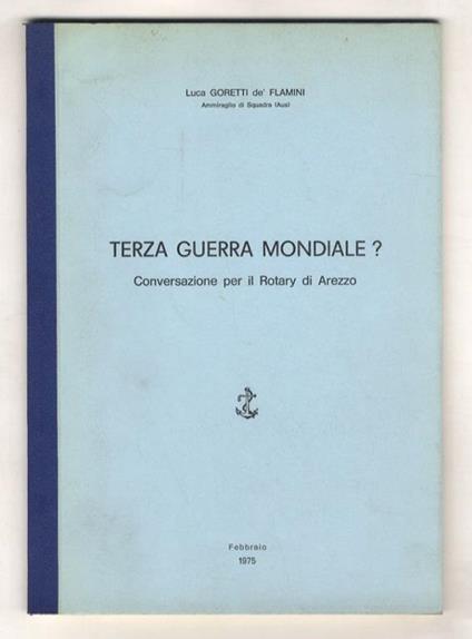 Terza guerra mondiale? Conversazione - copertina