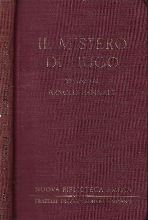 Il mistero di Hugo - Arnold Bennett - copertina
