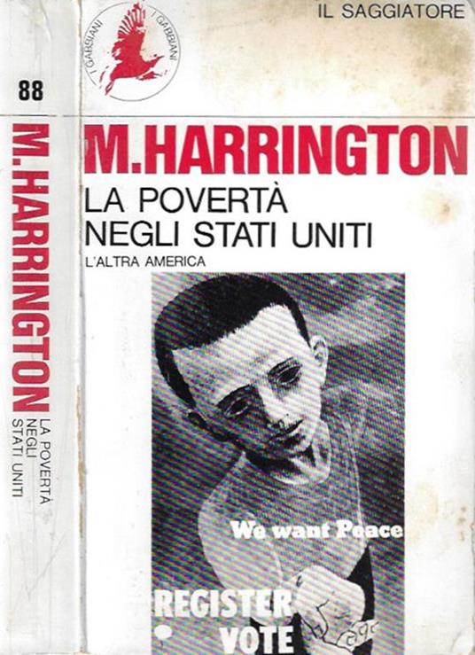 La povertà negli Stati Uniti - Michael Harrington - copertina