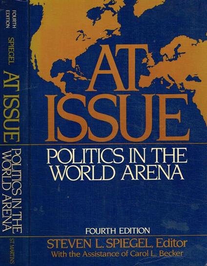 At issue. Politics in the World Arena - copertina