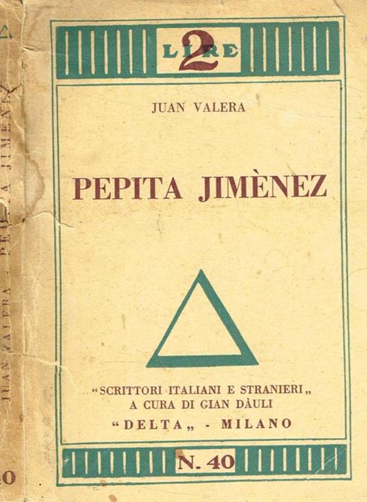 Pepita Jimenez - Juan Valera - copertina
