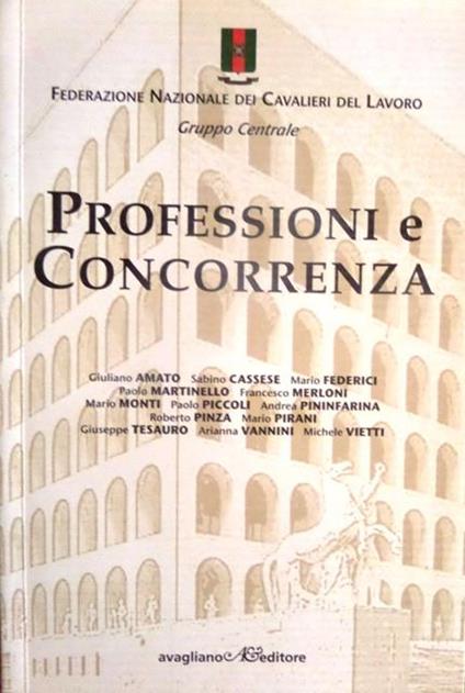 Professioni e concorrenza - copertina