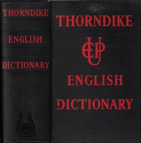 English dictionary - copertina
