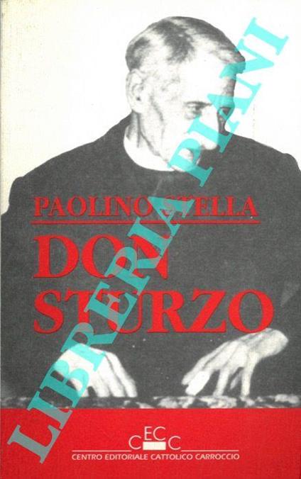 Don Sturzo - Paolino Stella - copertina