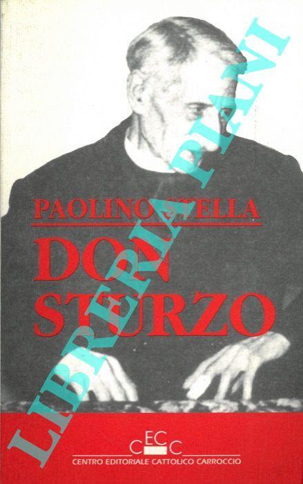 Don Sturzo - Paolino Stella - copertina