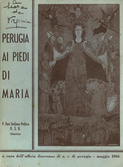 Perugia ai piedi di Maria - copertina