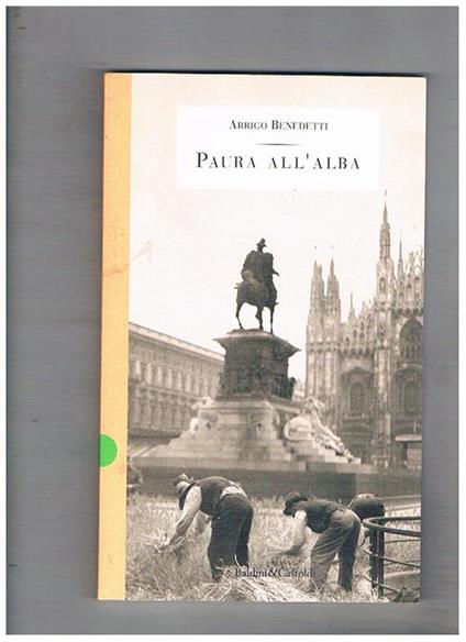 Paura all'alba - Arrigo Benedetti - copertina