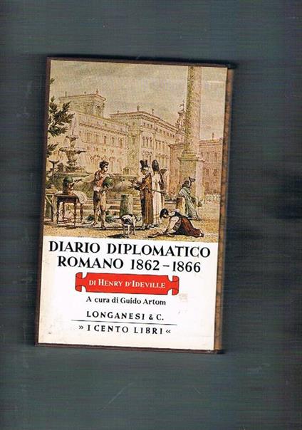 Diario diplomatico romano (1862-1866) - Henry D'Ideville - copertina