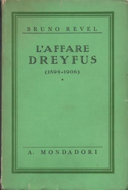 L' affare Dreyfus (1894-1906) - Bruno Revel - copertina