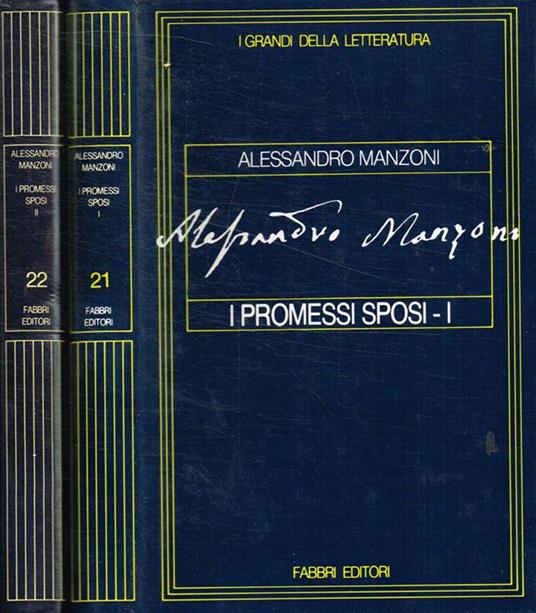 I promessi sposi - Alessandro Manzoni - copertina