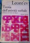 Teoria dell’attività verbale - Konstantin Leont'ev - copertina