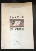 Parole in versi di Anisa Baba bressan - copertina