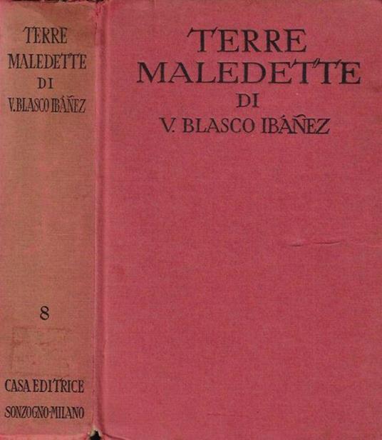 Terre maledette - Vicente Blasco Ibáñez - copertina