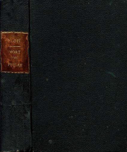 La mort de Philae - Pierre Loti - copertina