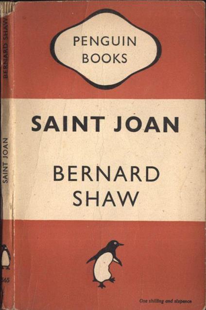 Saint Joan - Bernard Shaw - copertina
