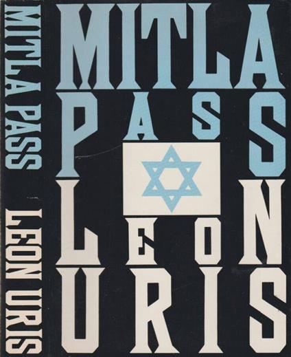 Mitla Pass - Leon M. Uris - copertina