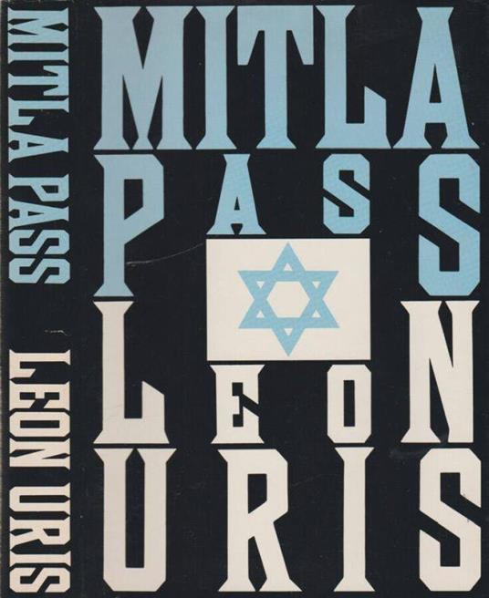 Mitla Pass - Leon M. Uris - copertina