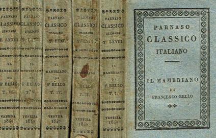 Il Mambriano Tomo I II IV V Vi - Francesco Bello - copertina