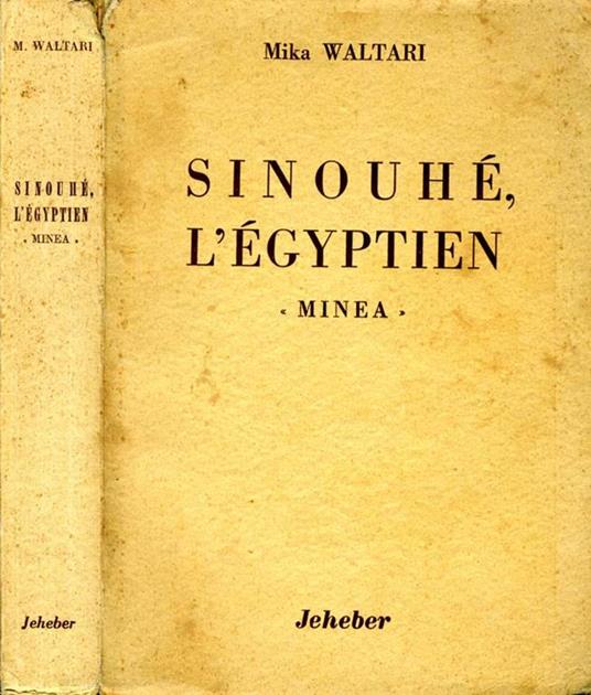 Sinouhé L'Egyptien - Mika Waltari - copertina