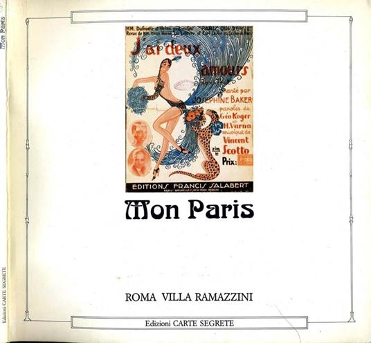 Mon Paris. La parigi illustrata fra '800 e '900 collezioni private - copertina
