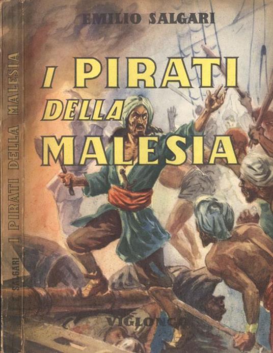 I pirati della Malesia - Emilio Salgari - copertina