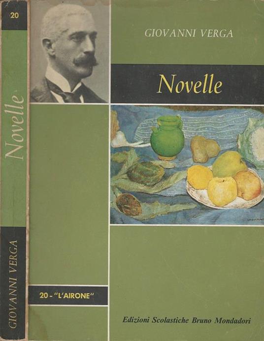 Novelle - Giovanni Verga - copertina