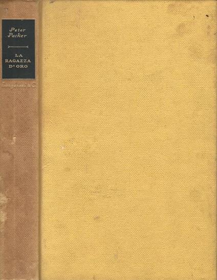 La ragazza d'oro - Peter Packer - copertina
