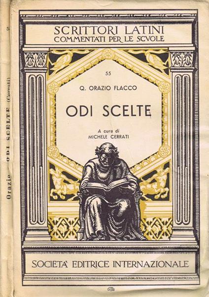 Odi Scelte - Q. Flacco Orazio - copertina